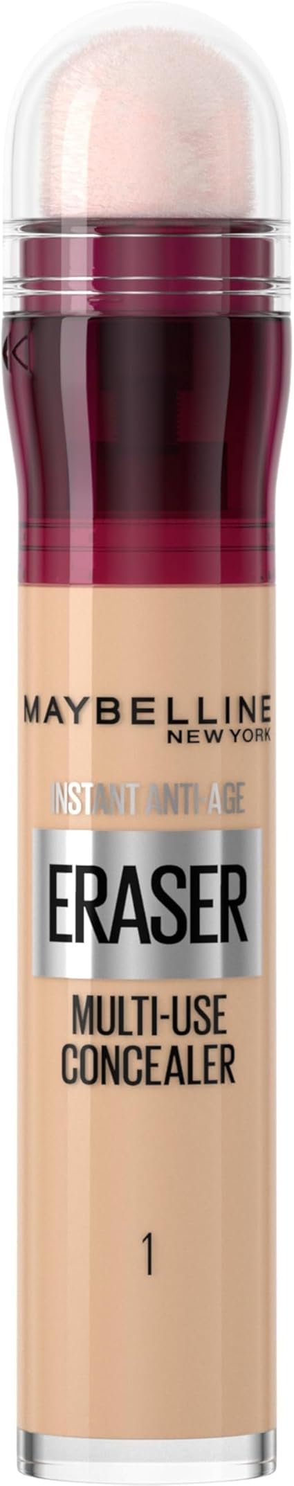 Maybelline Concealer Instant Anti Age Eraser Eye Concealer, Dark Circles and Blemish Concealer 1 erwe